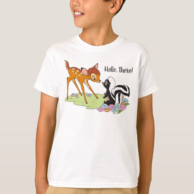 T-shirt Fleur de rencontre Bambi (Devant)