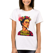 Fleur de résilience "T-shirt pour femmes"