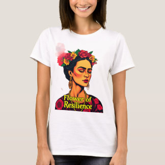 T-shirt Fleur de résilience "T-shirt pour femmes"