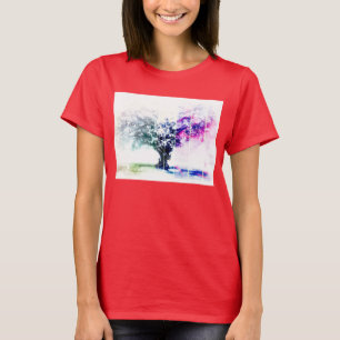 T-shirt Fleur de ressort