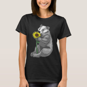 T-shirt Fleur de tournesol Badger