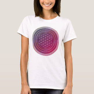 T-shirt Fleur de Vie - Mandala Indigène 3a
