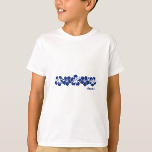 T-shirt Fleur d'Hibiscus d'Hawaii Aloha Vacances Hawaïenne
