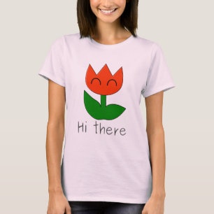 T-shirt Fleur du feu
