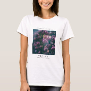 T-shirt Fleur du mois de naissance de février