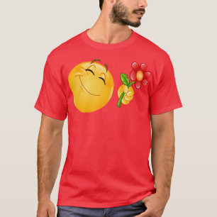 T-shirt Fleur Emoji Giving