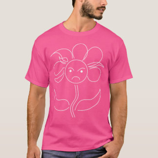 T-shirt Fleur en colère