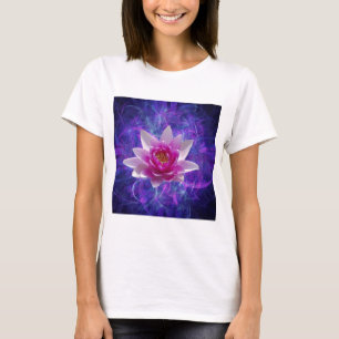 T-shirt Fleur et signification de lotus rose
