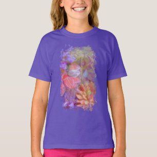 T-shirt Fleur Fée Double exposition Imaginaire Art