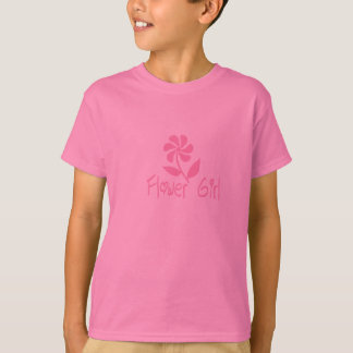 T-shirt Fleur fille