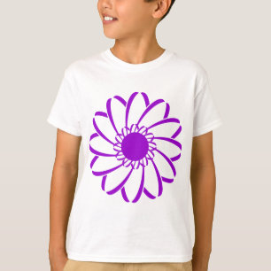 T-shirt Fleur géométrique