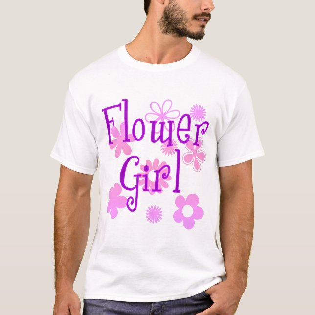 T-shirt Fleur Girl Produits (Devant)