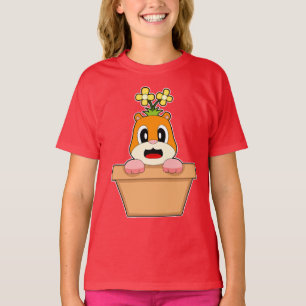 T-shirt Fleur Hamster