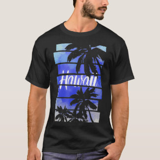 T-shirt Fleur hawaïenne hawaïenne d'Hawaii famille jumelée