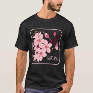 T-shirt Fleur japonaise de fleurs de cerisier Sakura Tree 