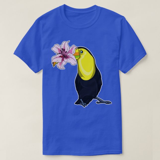 T-shirt Fleur Lily Toucan (Design devant)