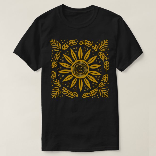 T-shirt Fleur Lino Coupe 1 (Design devant)