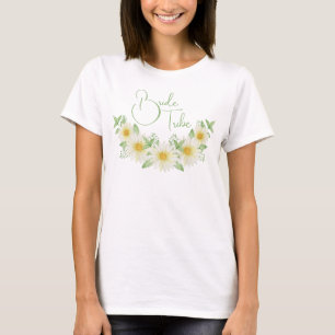 T-Shirt Fleur Mariée Tribu de Mariée