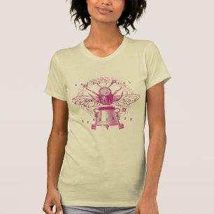 T-shirt Fleur mécanique