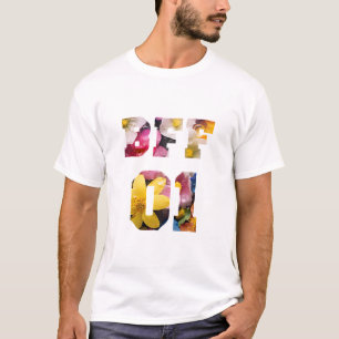 T-shirt Fleur Meilleurs amis pour 3 - BFF 01