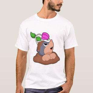 T-shirt Fleur Mole Earth