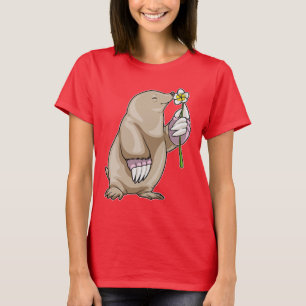 T-shirt Fleur Mole Plumeria