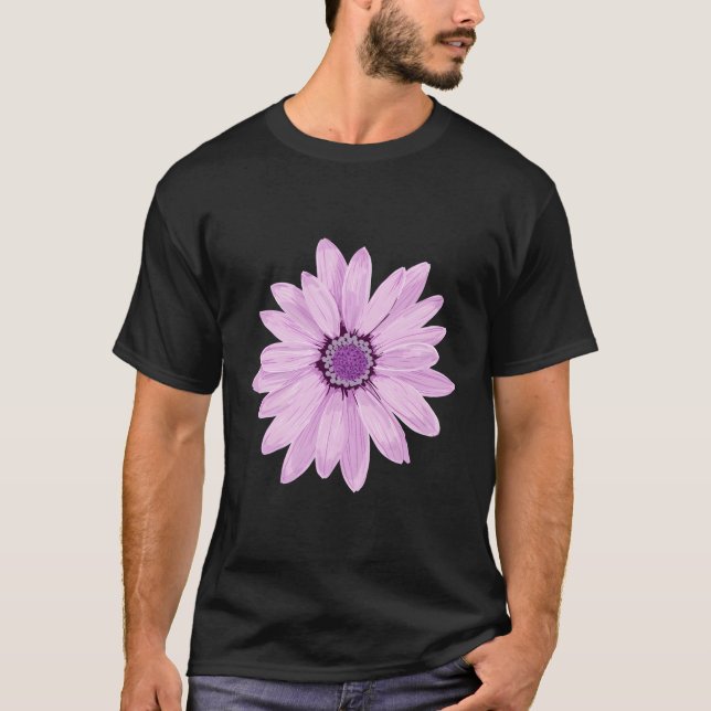 T-shirt Fleur pourpre (Devant)