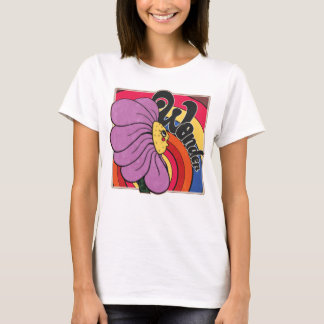 T-shirt Fleur Retro Wonder - les années 70 Cartographie