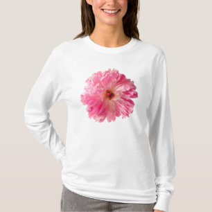 T-shirt Fleur rose de pivoine