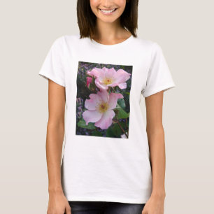T-shirt Fleur Rose rose