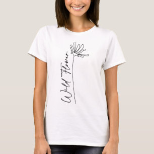 T-shirt Fleur sauvage