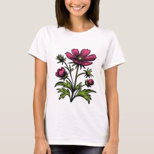 T-shirt Fleur sauvage