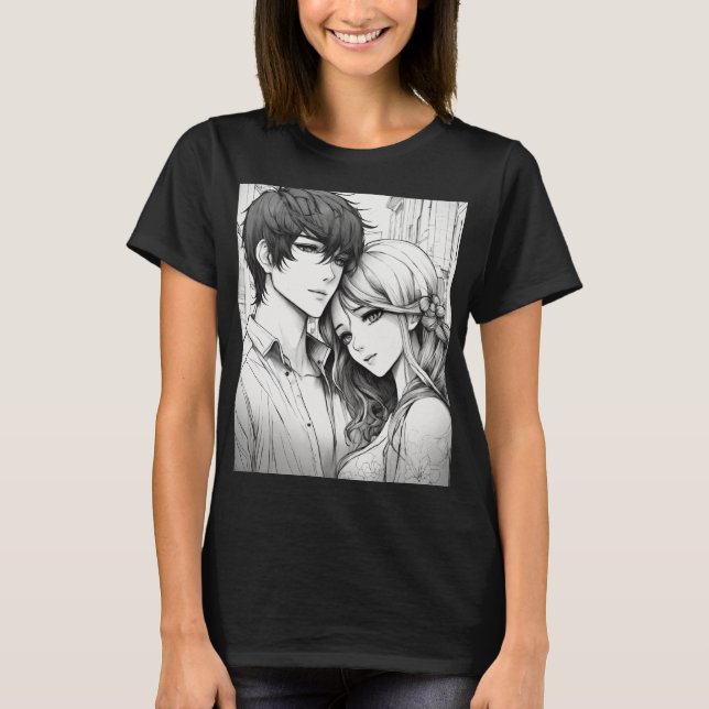 T-shirt Fleur sauvage (Devant)