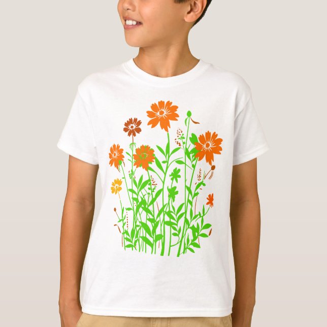 T-shirt Fleur sauvage-79156 (Devant)
