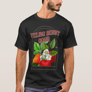 T-shirt Fleur sauvage du festival de la fraise Fery Good