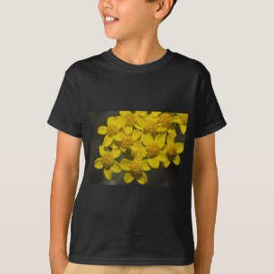 T-shirt Fleur sauvage jaune