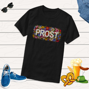 T-shirt Fleur sauvage Prost Oktoberfest Festival allemand