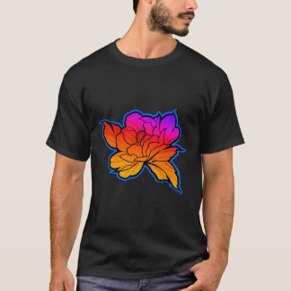 T-shirt Fleur Sundown Peony