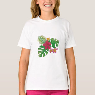 T-shirt Fleur tropicale