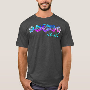 T-shirt Fleur Vintage de l'Hibiscus de Kauai