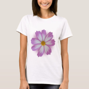 T-shirt Fleur violette claire