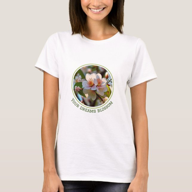 T-shirt fleuri de vos rêves (Devant)