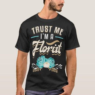 T-shirt Fleuriste jardinier Fleurs