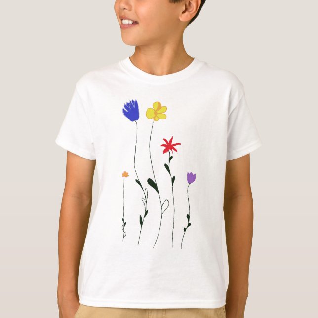 T-shirt Fleurs (Devant)