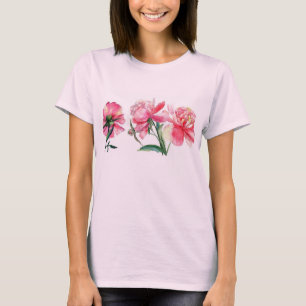 T-shirt fleurs