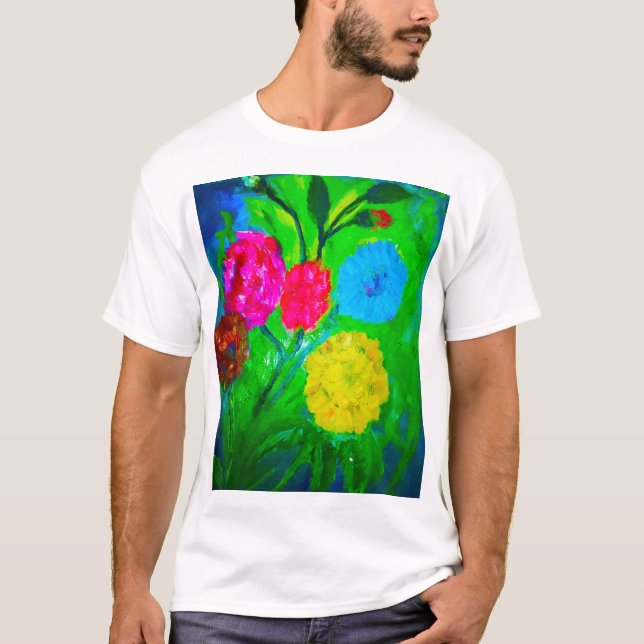 T-shirt Fleurs  (Devant)