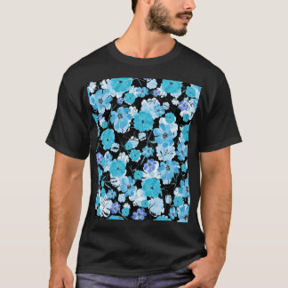 T-shirt Fleurs aquarelles : Une Tapisserie délicate