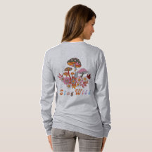 Fleurs boho colorées rétro design floral super