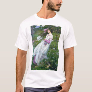 T-shirt Fleurs dans le vent, John William Waterhouse