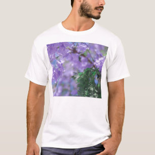T-shirt Fleurs d'arbre pourpres Jacaranda